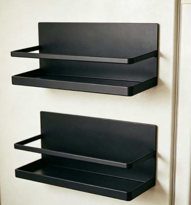 Double-Tier Magnetic Refrigerator Spice Organizer - Image 2