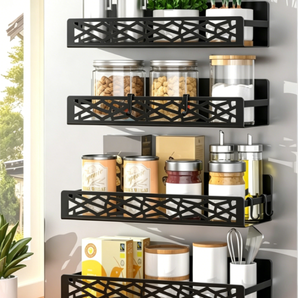 Heavy-Duty Magnetic Refrigerator Storage Bin
