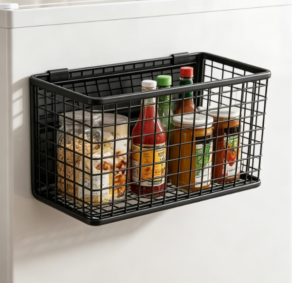 Tall Multi-Purpose Magnetic Fridge Organizer