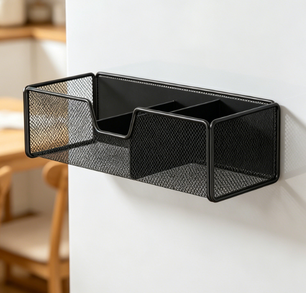Multi-Scenario Magnetic Fridge Organizer Shelf