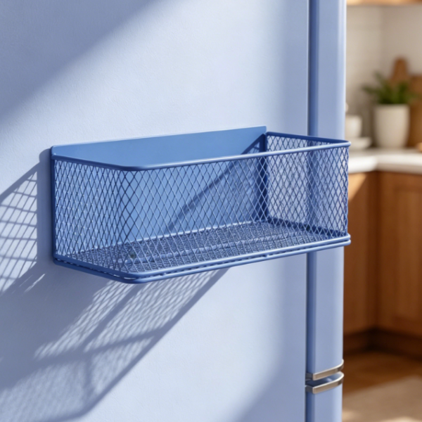 Blue Multi-Purpose Magnetic Fridge Organizer