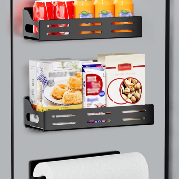 Magnetic Fridge Organizer Set (3-Piece Combo)